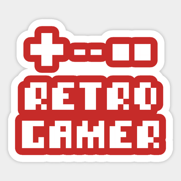 Retro Gamer Sticker by Digitalpencil